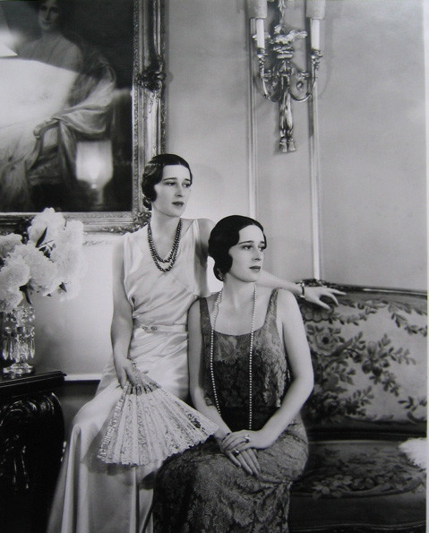 The Morgan Twins (Mother and Aunt of Gloria Vanderbilt)